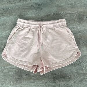 H&M basics pink shorts